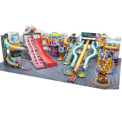 Binnenshuise speelgrond avontuur